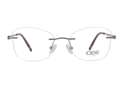 IDEE Rectangle Blue Full-Rimmed Eyeglasses - Unisex