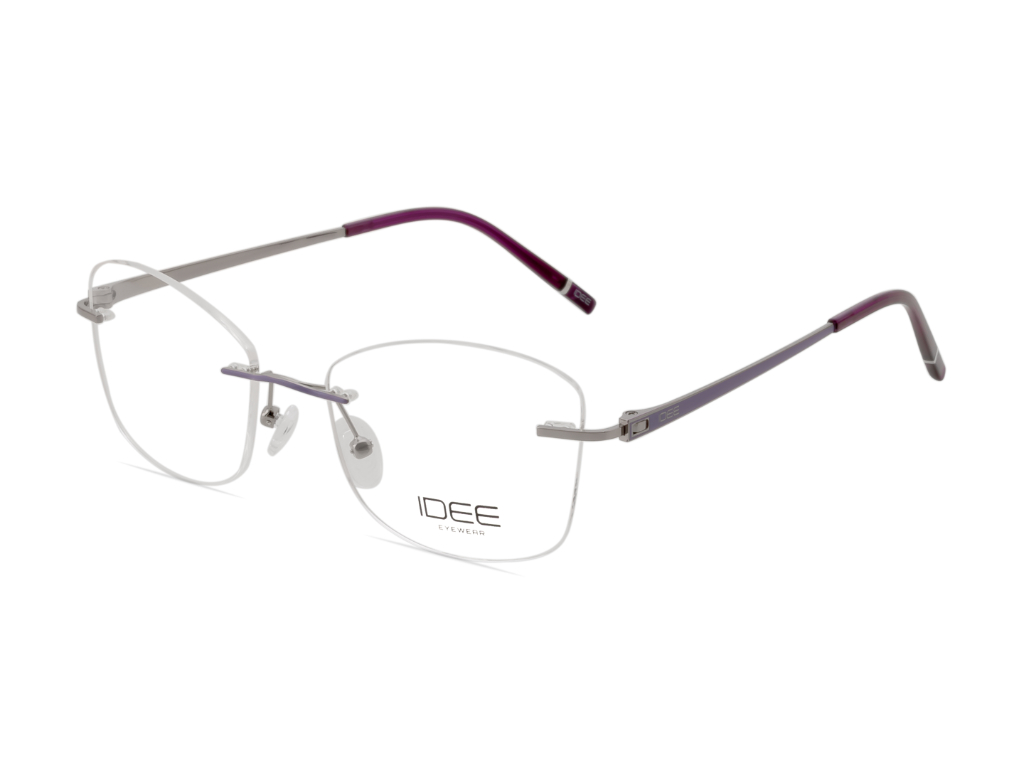 IDEE Rectangle Blue Full-Rimmed Eyeglasses - Unisex