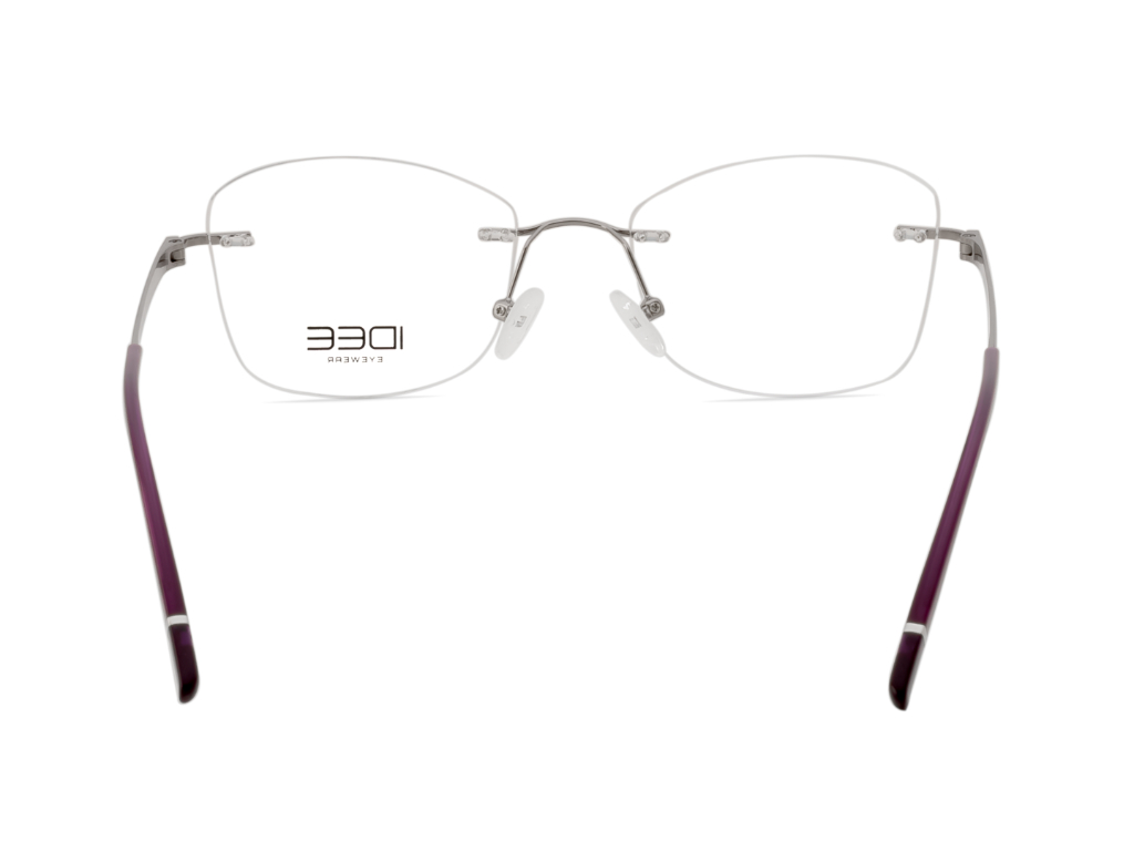 IDEE Rectangle Blue Full-Rimmed Eyeglasses - Unisex