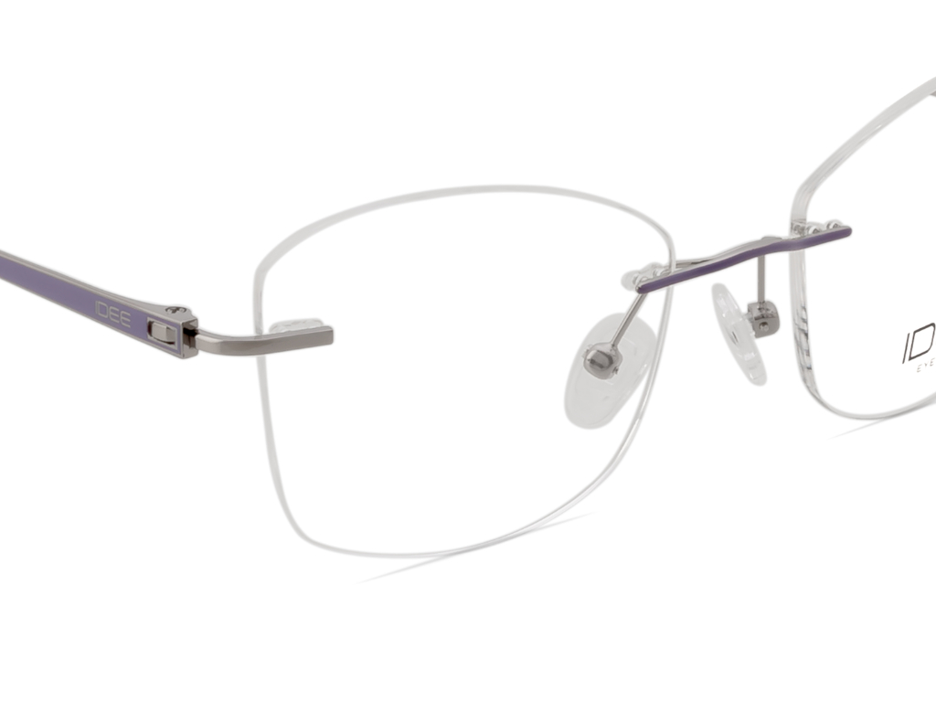 IDEE Rectangle Blue Full-Rimmed Eyeglasses - Unisex