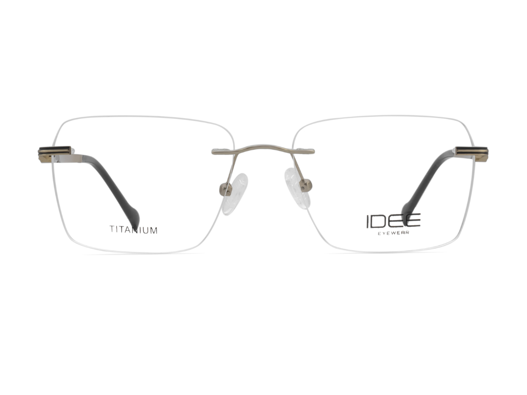 IDEE Rectangle Black Full-Rimmed Eyeglasses - Unisex
