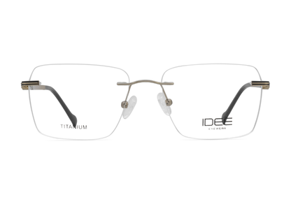 IDEE Rectangle Black Full-Rimmed Eyeglasses - Unisex