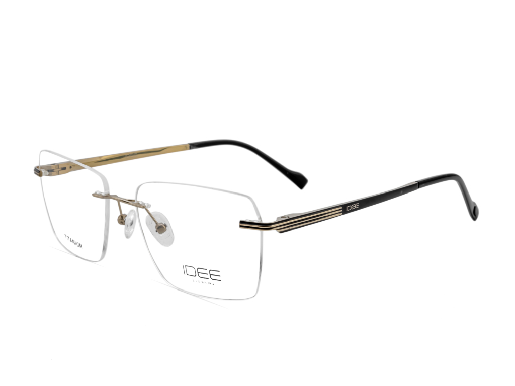IDEE Rectangle Black Full-Rimmed Eyeglasses - Unisex