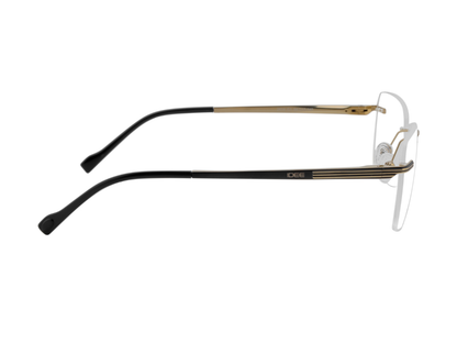 IDEE Rectangle Black Full-Rimmed Eyeglasses - Unisex