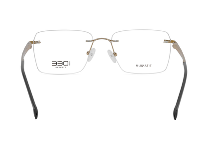 IDEE Rectangle Black Full-Rimmed Eyeglasses - Unisex