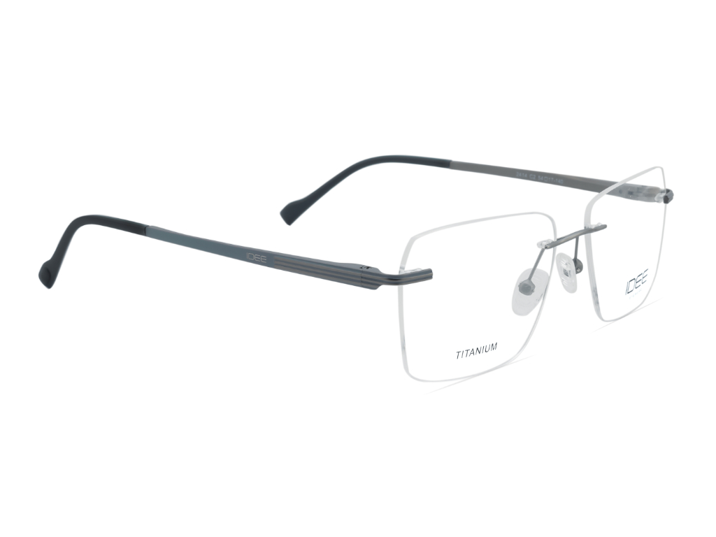 IDEE Rectangle Brown Full-Rimmed Eyeglasses - Unisex