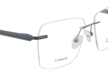 IDEE Rectangle Brown Full-Rimmed Eyeglasses - Unisex