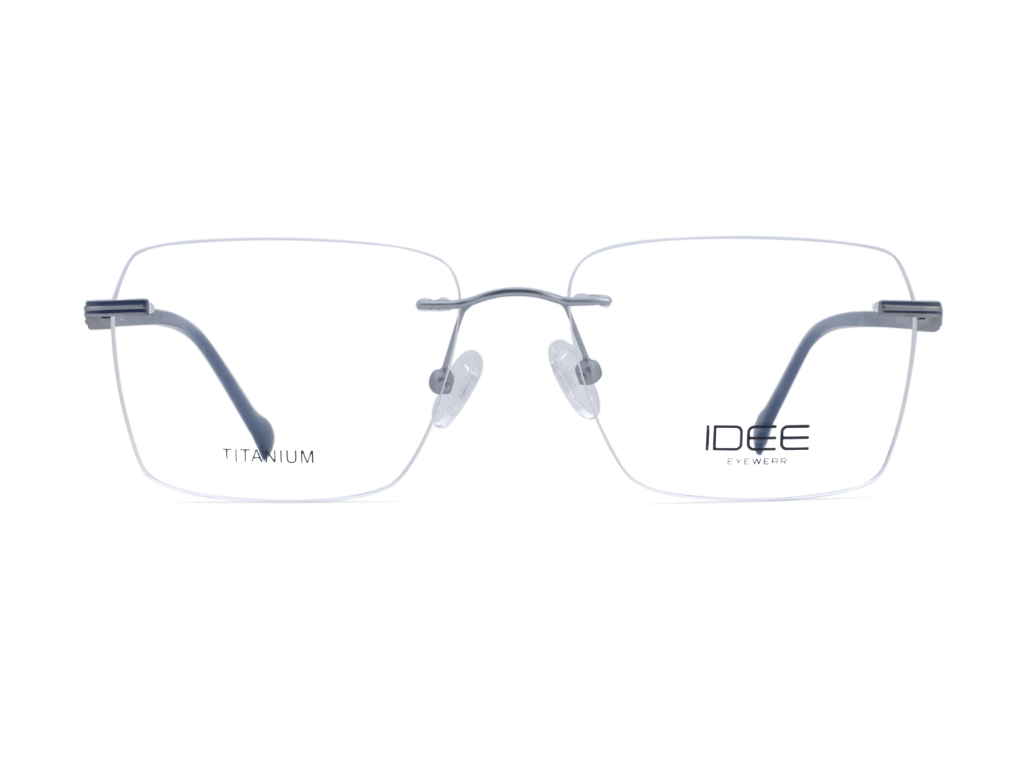 IDEE Rectangle Blue Full-Rimmed Eyeglasses - Unisex