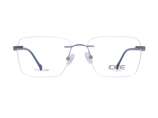 IDEE Rectangle Blue Full-Rimmed Eyeglasses - Unisex