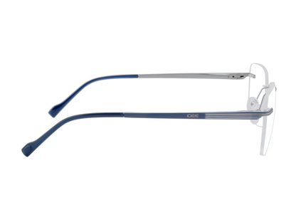 IDEE Rectangle Blue Full-Rimmed Eyeglasses - Unisex