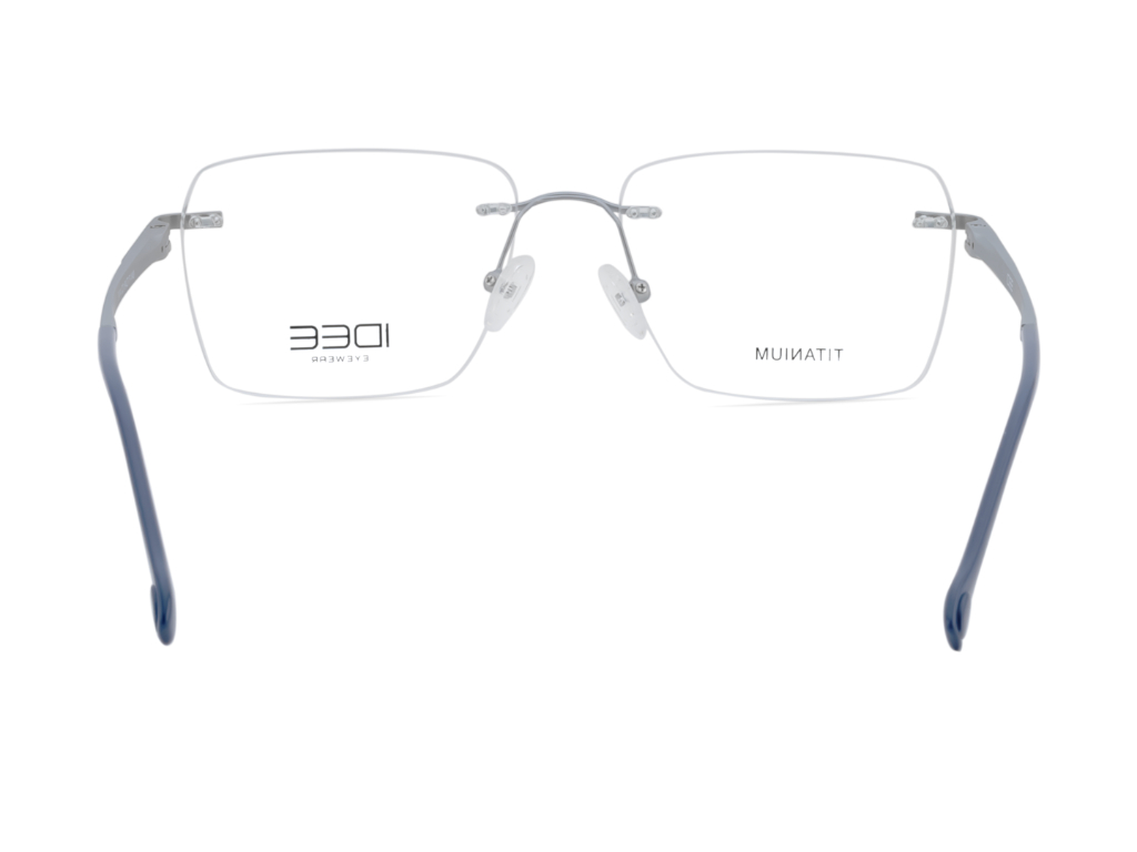 IDEE Rectangle Blue Full-Rimmed Eyeglasses - Unisex