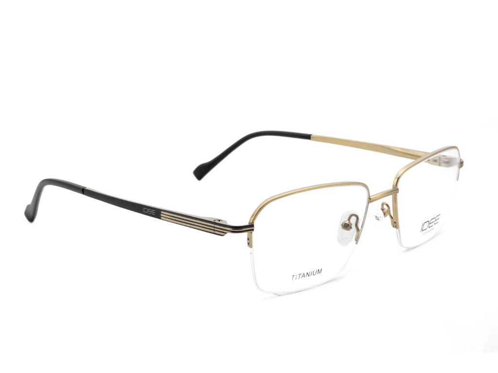 IDEE Rectangle Black Full-Rimmed Eyeglasses - Unisex
