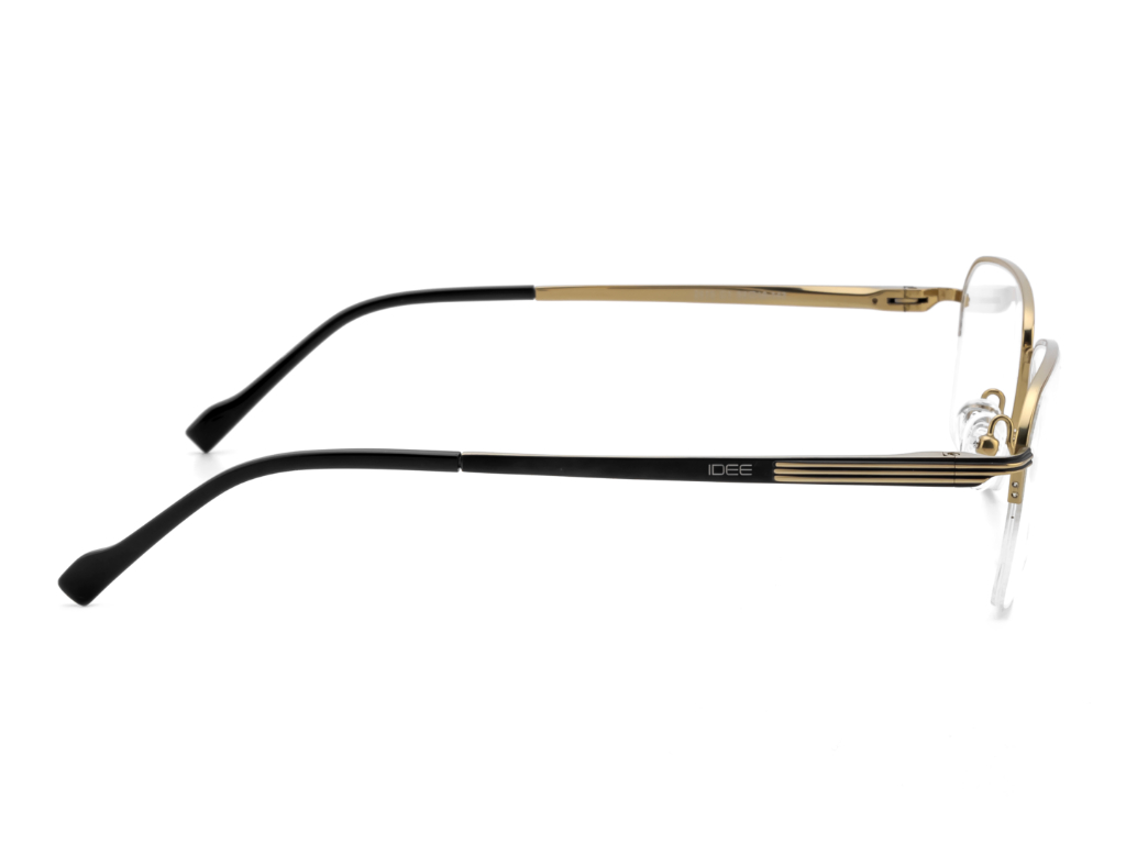IDEE Rectangle Black Full-Rimmed Eyeglasses - Unisex
