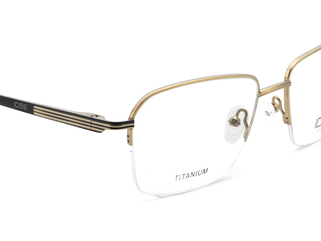 IDEE Rectangle Black Full-Rimmed Eyeglasses - Unisex