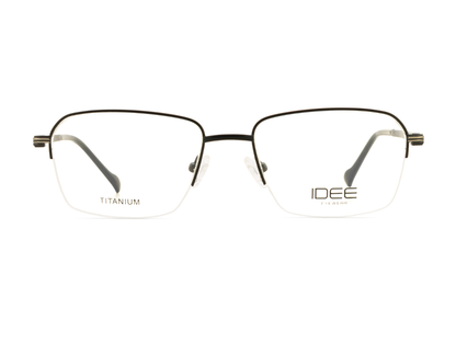 IDEE Rectangle Brown Full-Rimmed Eyeglasses - Unisex