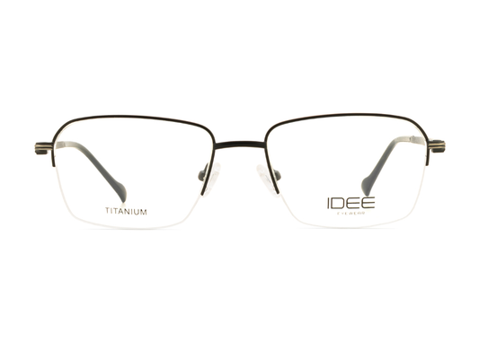 IDEE Rectangle Brown Full-Rimmed Eyeglasses - Unisex