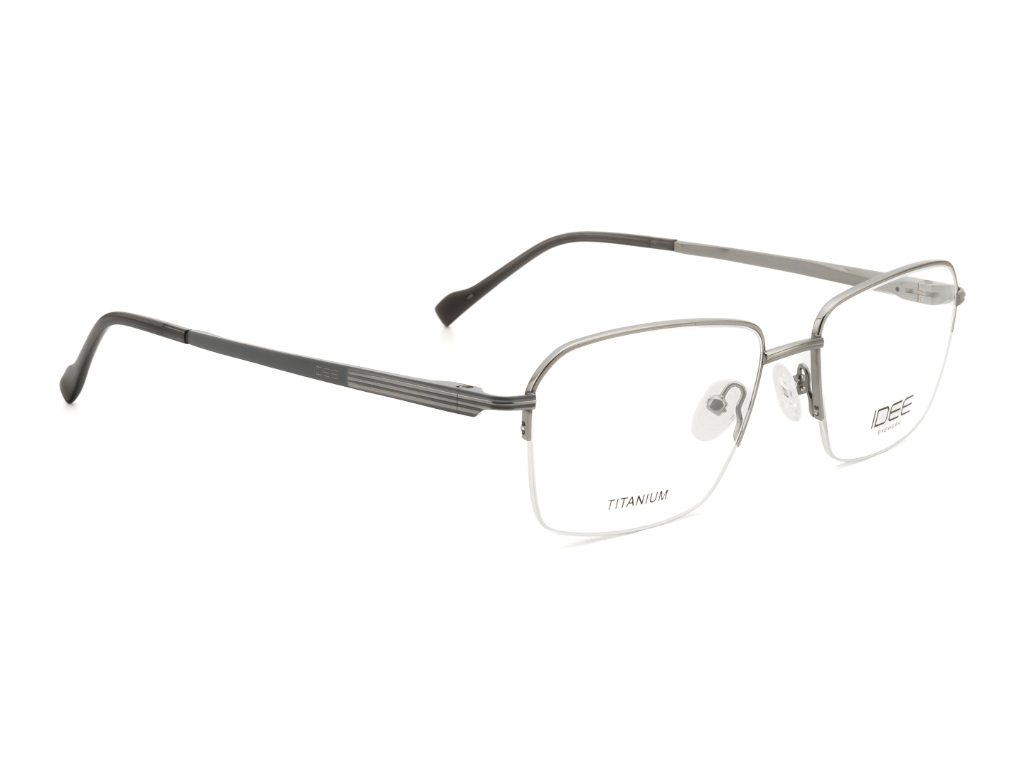 IDEE Rectangle Blue Full-Rimmed Eyeglasses - Unisex