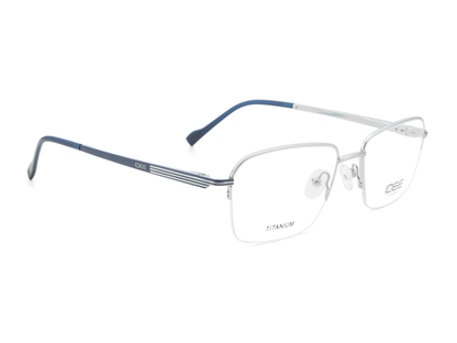 IDEE Rectangle Burgundy Full-Rimmed Eyeglasses - Unisex
