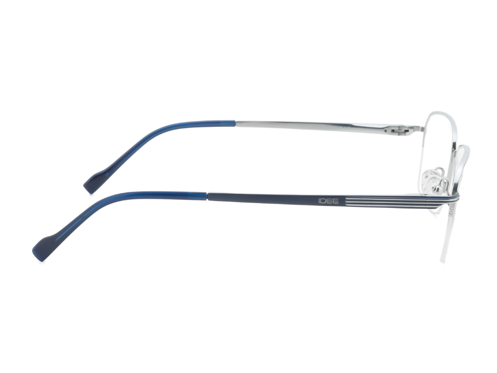 IDEE Rectangle Burgundy Full-Rimmed Eyeglasses - Unisex