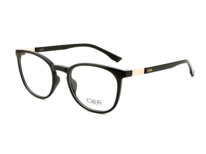 IDEE Rectangle Black Full-Rimmed Eyeglasses - Unisex