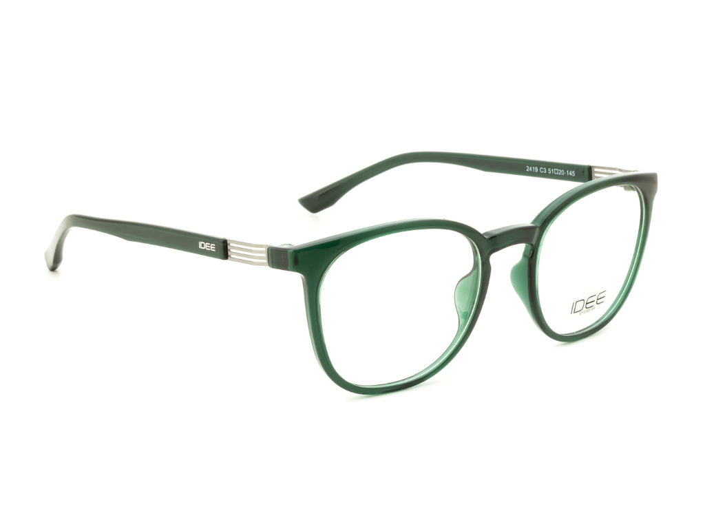 IDEE Rectangle Blue Full-Rimmed Eyeglasses - Unisex