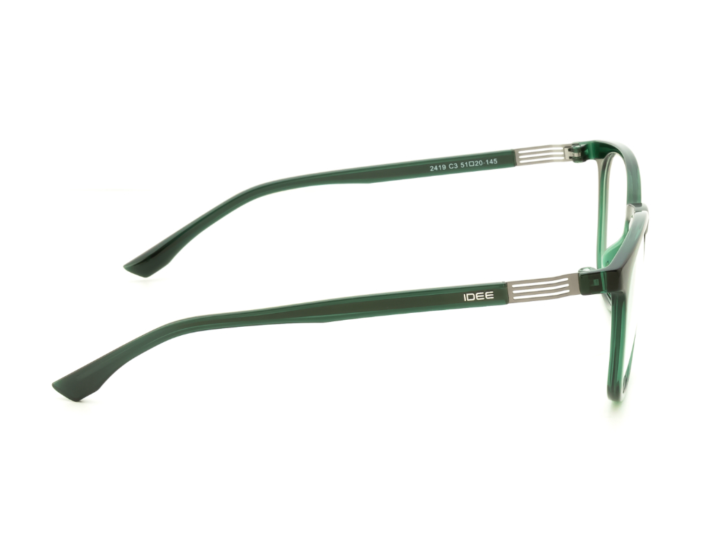 IDEE Rectangle Blue Full-Rimmed Eyeglasses - Unisex