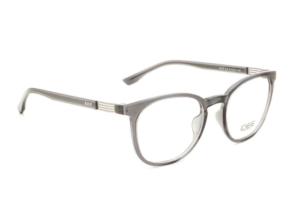 IDEE Rectangle Burgundy Full-Rimmed Eyeglasses - Unisex