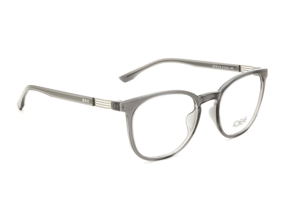 IDEE Rectangle Burgundy Full-Rimmed Eyeglasses - Unisex