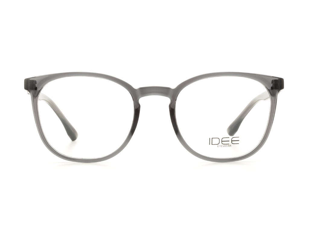 IDEE Rectangle Burgundy Full-Rimmed Eyeglasses - Unisex