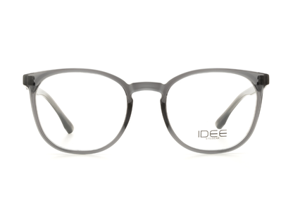IDEE Rectangle Burgundy Full-Rimmed Eyeglasses - Unisex