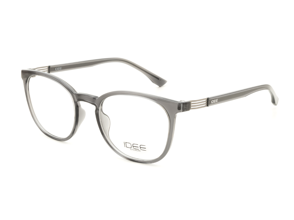 IDEE Rectangle Burgundy Full-Rimmed Eyeglasses - Unisex