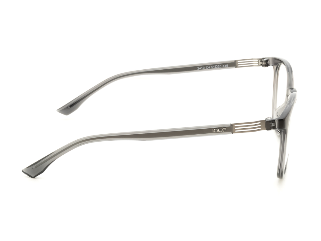 IDEE Rectangle Burgundy Full-Rimmed Eyeglasses - Unisex