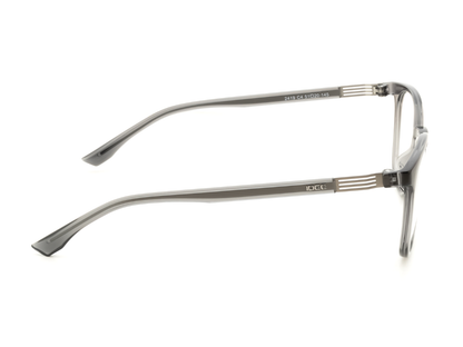 IDEE Rectangle Burgundy Full-Rimmed Eyeglasses - Unisex