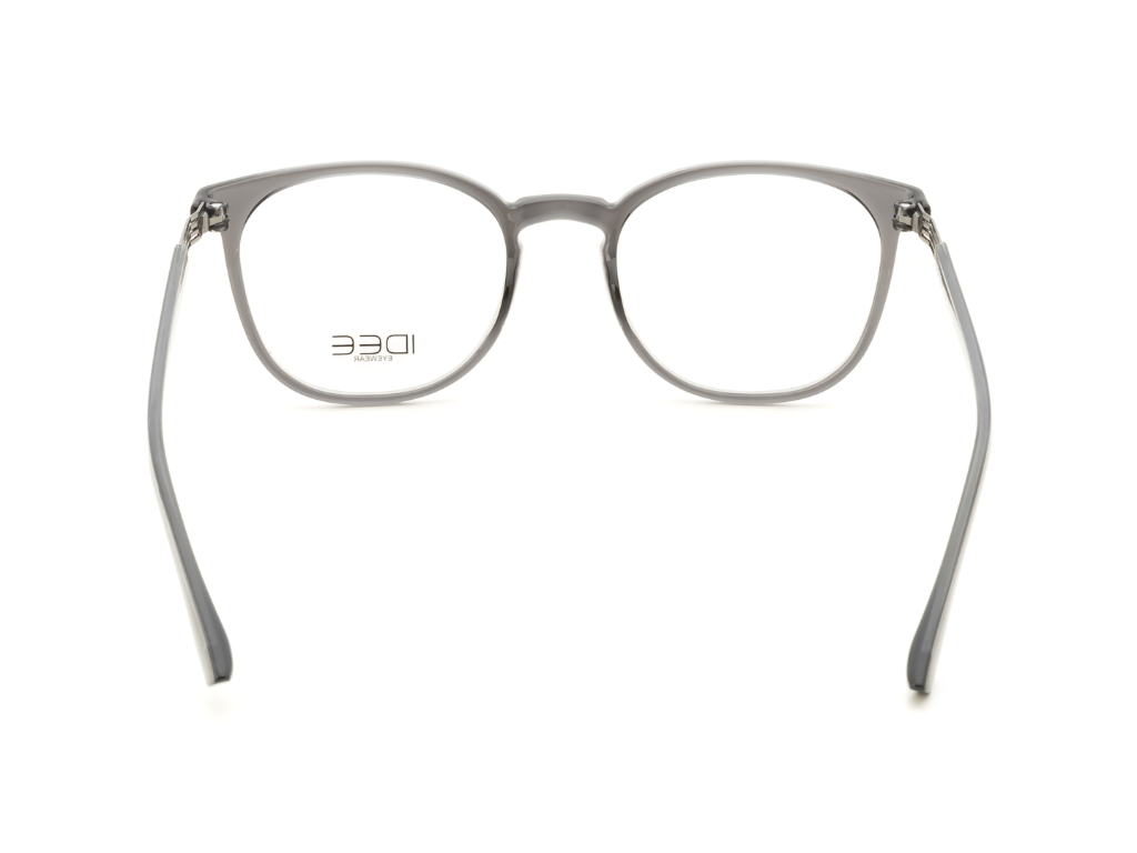 IDEE Rectangle Burgundy Full-Rimmed Eyeglasses - Unisex