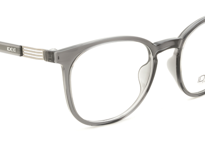 IDEE Rectangle Burgundy Full-Rimmed Eyeglasses - Unisex