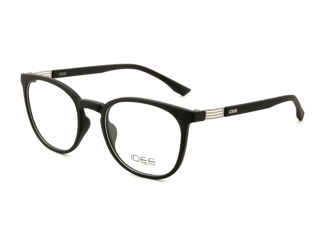 IDEE Rectangle Grey Full-Rimmed Eyeglasses - Unisex