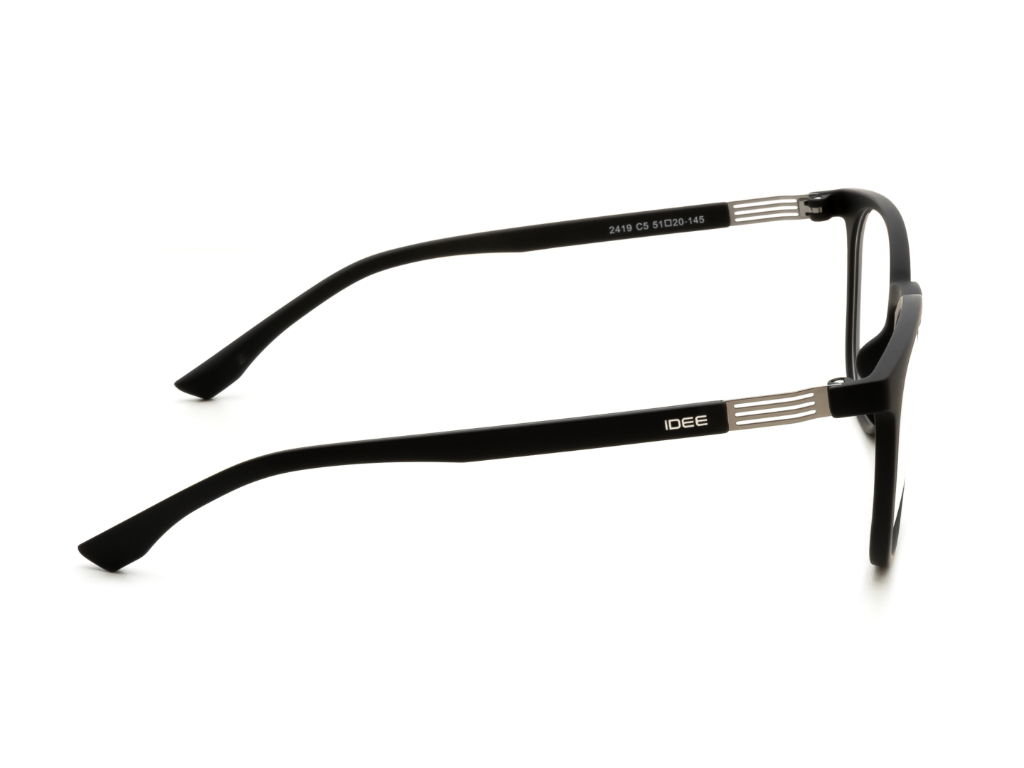 IDEE Rectangle Grey Full-Rimmed Eyeglasses - Unisex