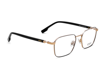 IDEE Rectangle Black Full-Rimmed Eyeglasses - Unisex