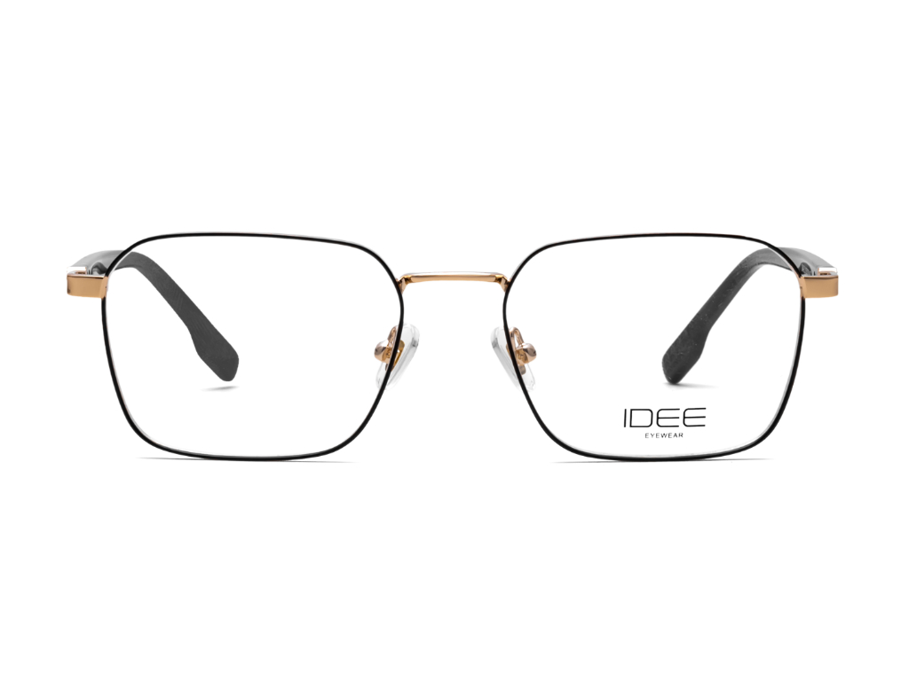 IDEE Rectangle Black Full-Rimmed Eyeglasses - Unisex