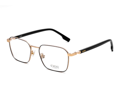 IDEE Rectangle Black Full-Rimmed Eyeglasses - Unisex