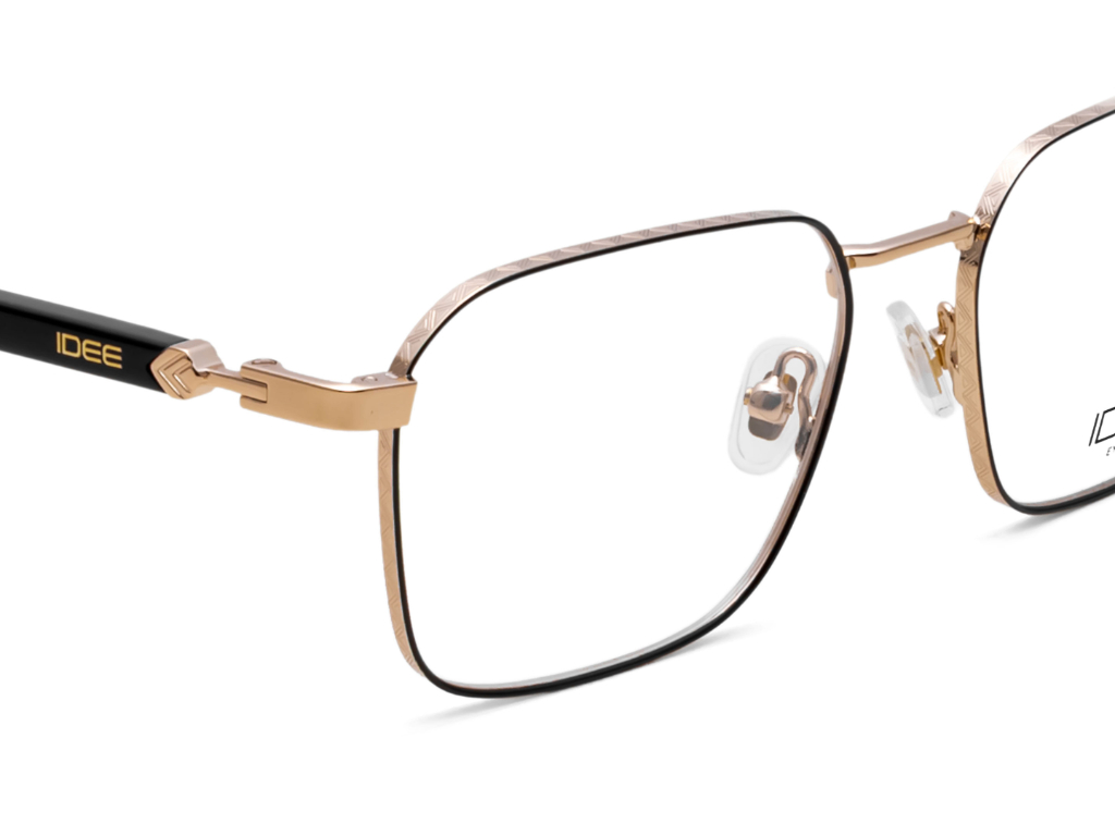 IDEE Rectangle Black Full-Rimmed Eyeglasses - Unisex