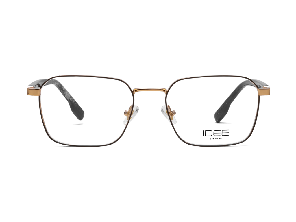 IDEE Rectangle Brown Full-Rimmed Eyeglasses - Unisex