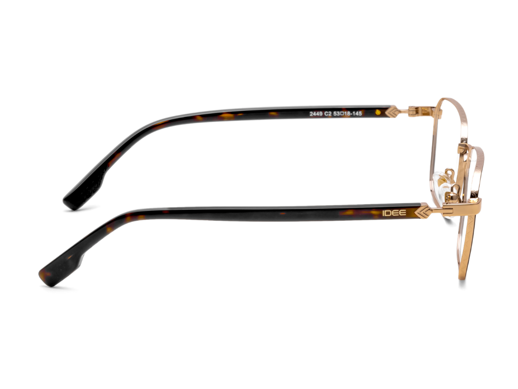 IDEE Rectangle Brown Full-Rimmed Eyeglasses - Unisex