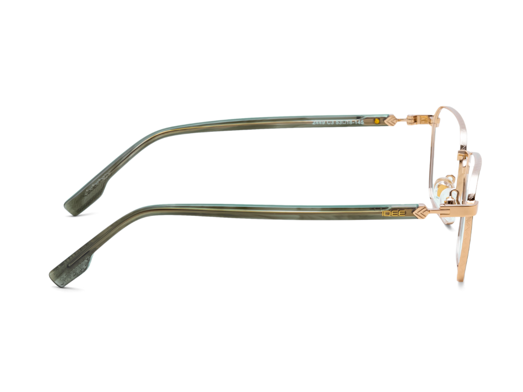 IDEE Rectangle Blue Full-Rimmed Eyeglasses - Unisex