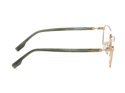 IDEE Rectangle Blue Full-Rimmed Eyeglasses - Unisex