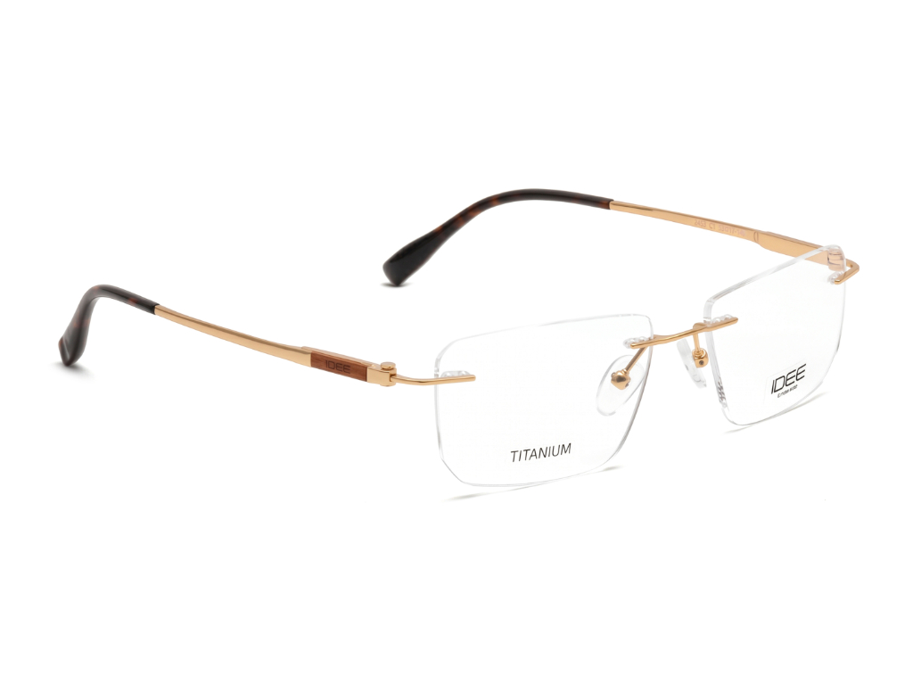 IDEE Rectangle Black Full-Rimmed Eyeglasses - Unisex