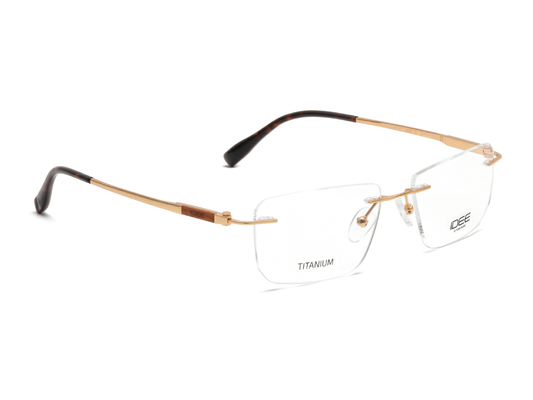 IDEE Rectangle Black Full-Rimmed Eyeglasses - Unisex