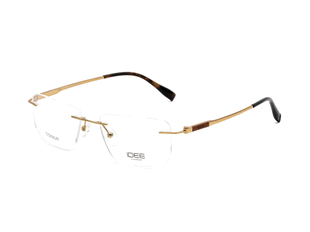IDEE Rectangle Black Full-Rimmed Eyeglasses - Unisex