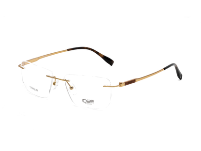 IDEE Rectangle Black Full-Rimmed Eyeglasses - Unisex