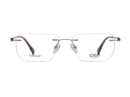 IDEE Rectangle Brown Full-Rimmed Eyeglasses - Unisex